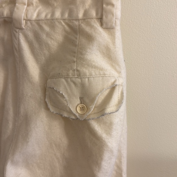 Marithe Francois Girbaud: Cream Wide-Leg Pants - Picture 9 of 16